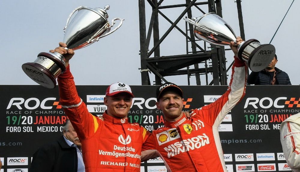 El sueño de Sebastian Vettel sería compartir un podio con Mick Schumacher El sueño de Sebastian Vettel sería compartir un podio con Mick Schumacher