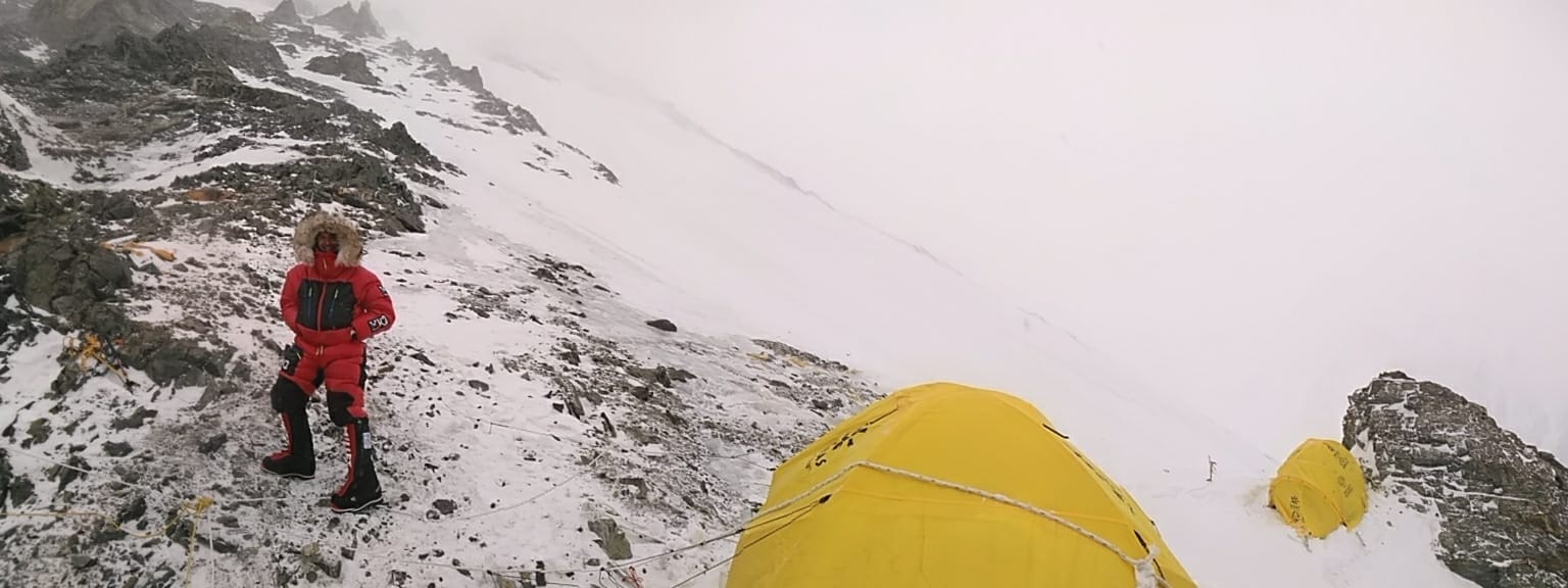 Sergi Mingote en el Campo del K2.