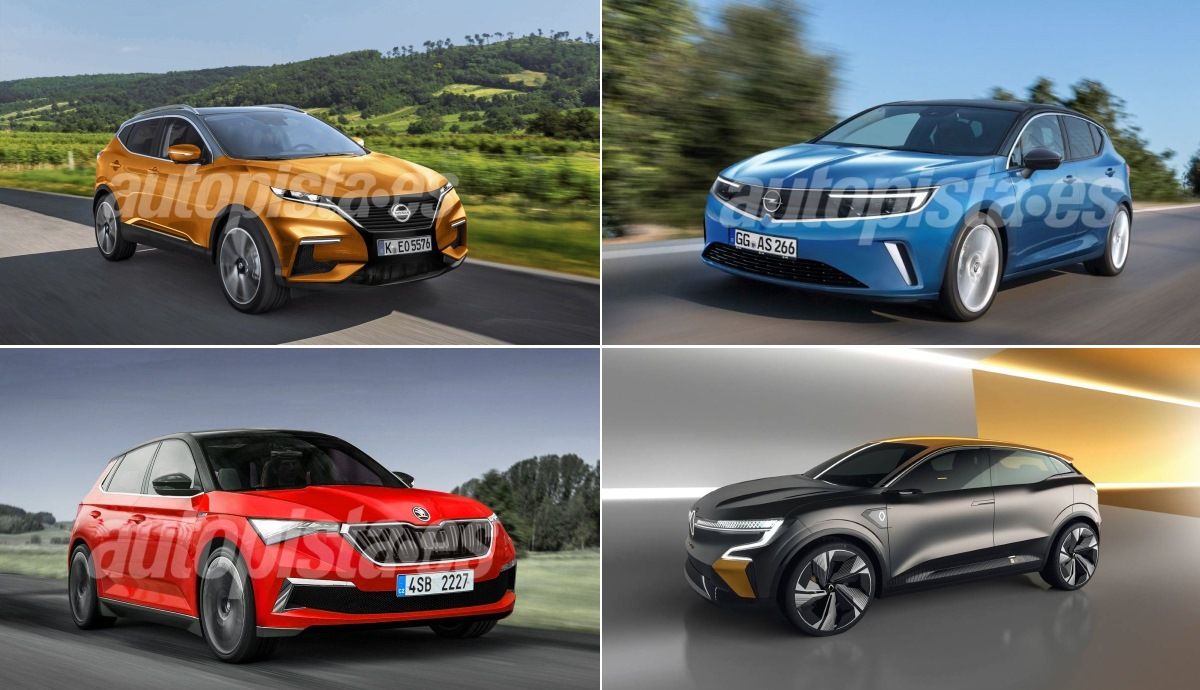 Las estrellas de 2021 (o los coches que darán que hablar): Qashqai, Sportage, Fabia, Astra…