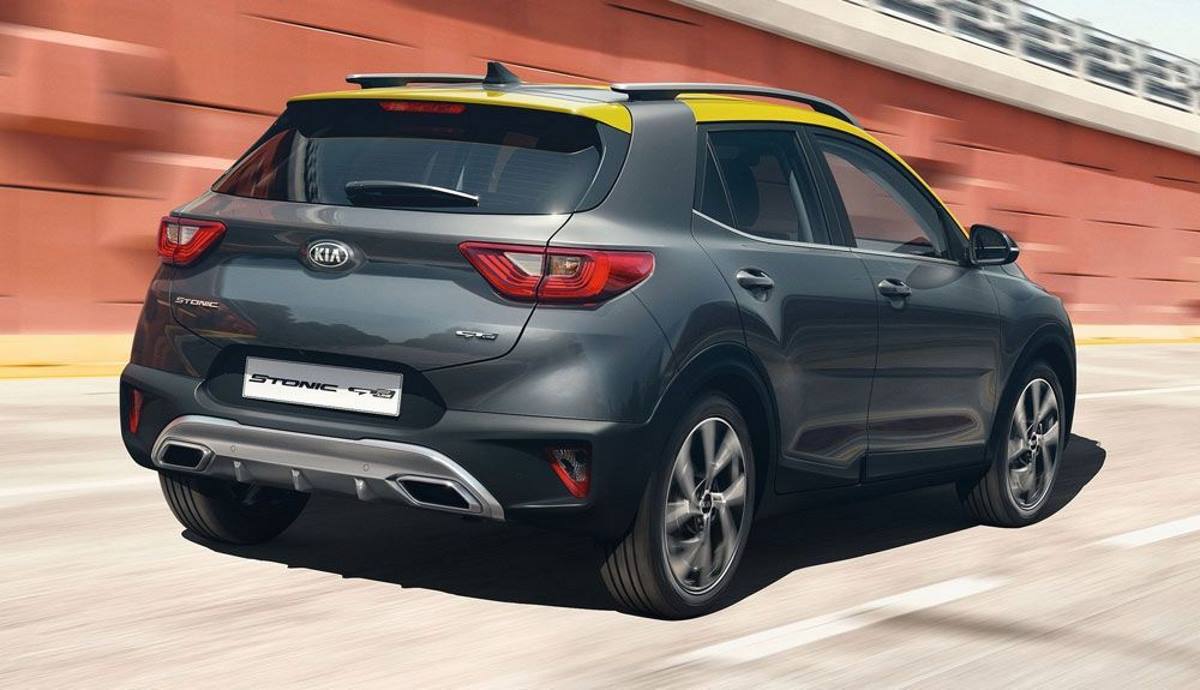 Kia Stonic GT Line 2021 en su vista posterior