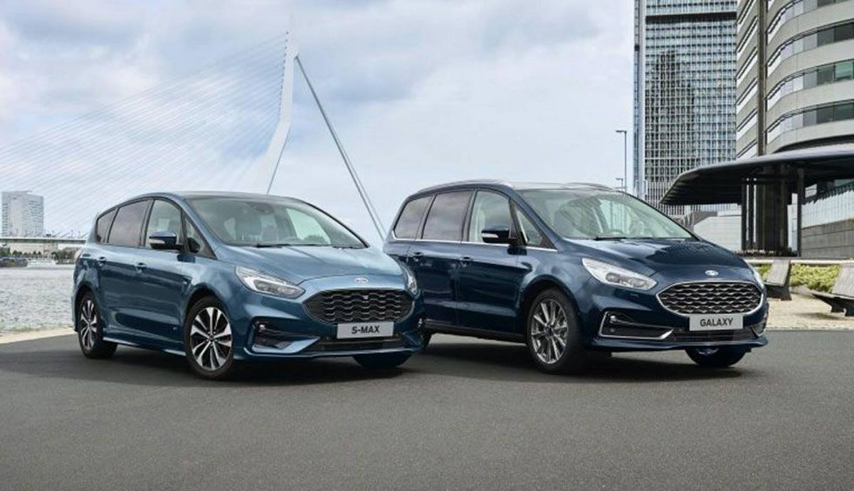 Los Ford S Max y Galaxy recibirán en 2021 una versión híbrida