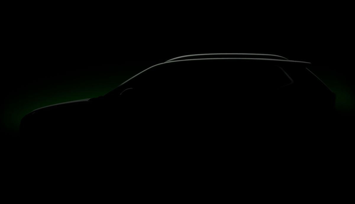 Skoda Kushaq 2021: todos los datos del nuevo SUV. Foto: primer boceto oficial.