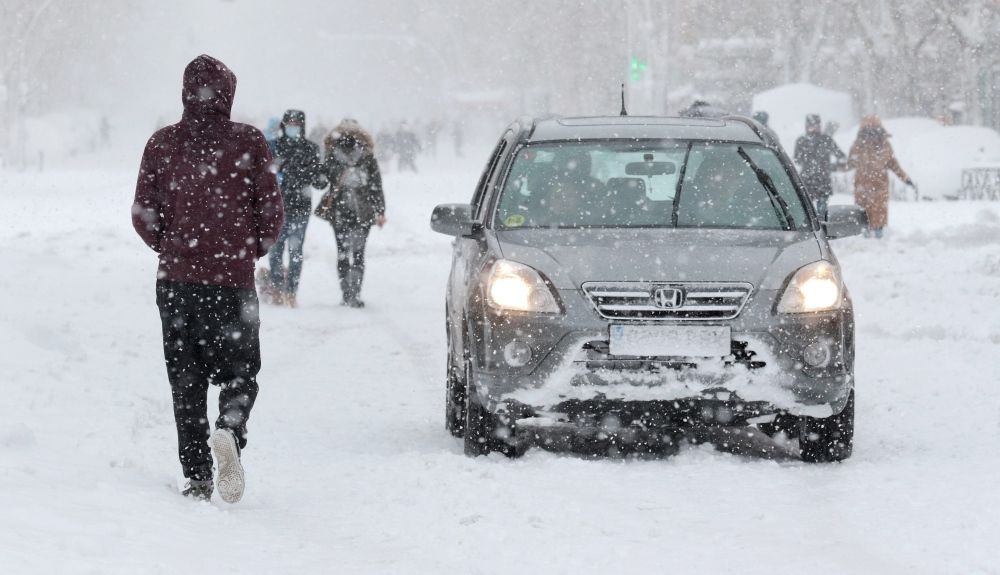 Temporal de nieve en España. Foto: Cordon Press.