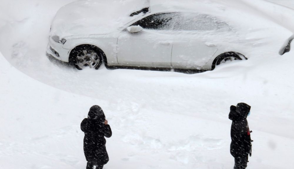 Temporal de nieve en España. Foto: Cordon Press.