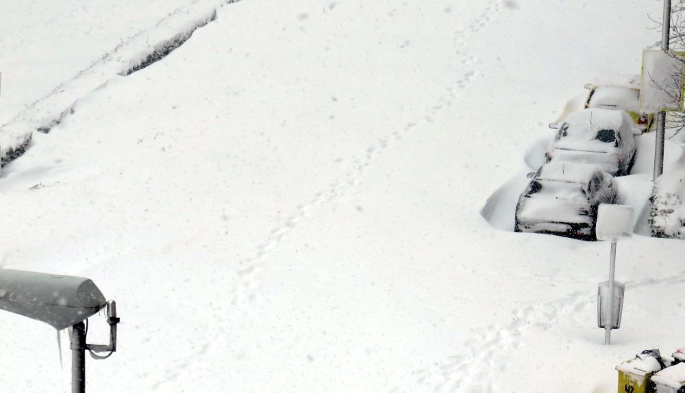 Temporal de nieve en España. Foto: Cordon Press.