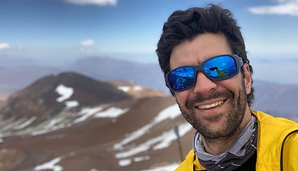 El doctor chileno Nicolás Mena, asesor médico de Juan Pablo Mohr.