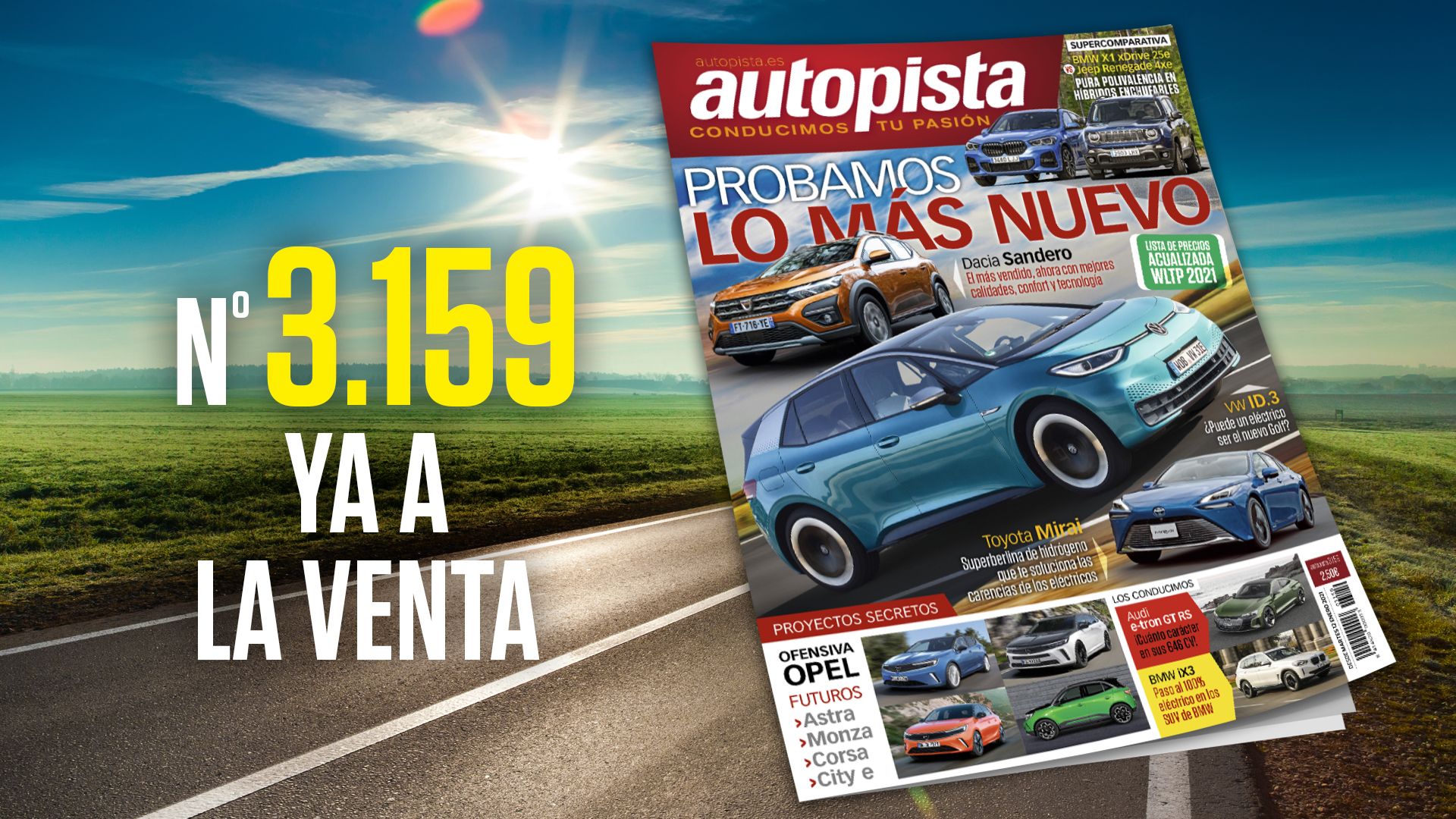 Ya puedes disfrutar del número 3159 de la revista Autopista en diferentes plataformas digitales