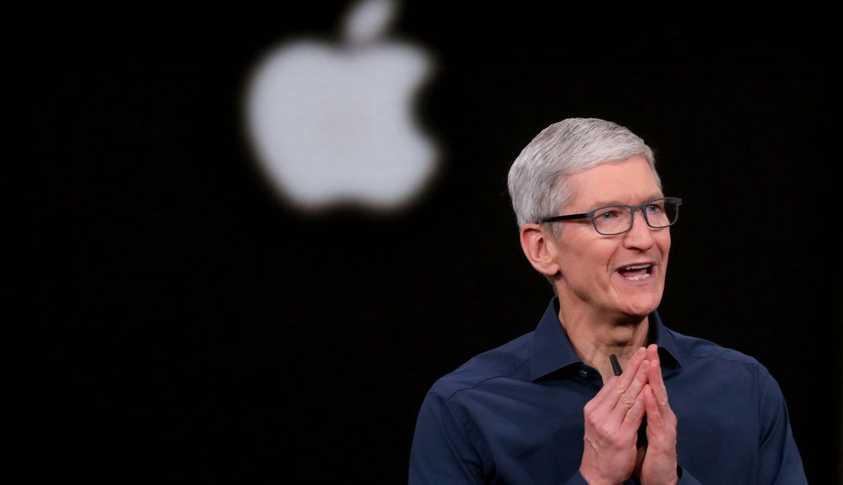 Tim Cook, director ejecutivo de Apple. Foto: Cordon Press