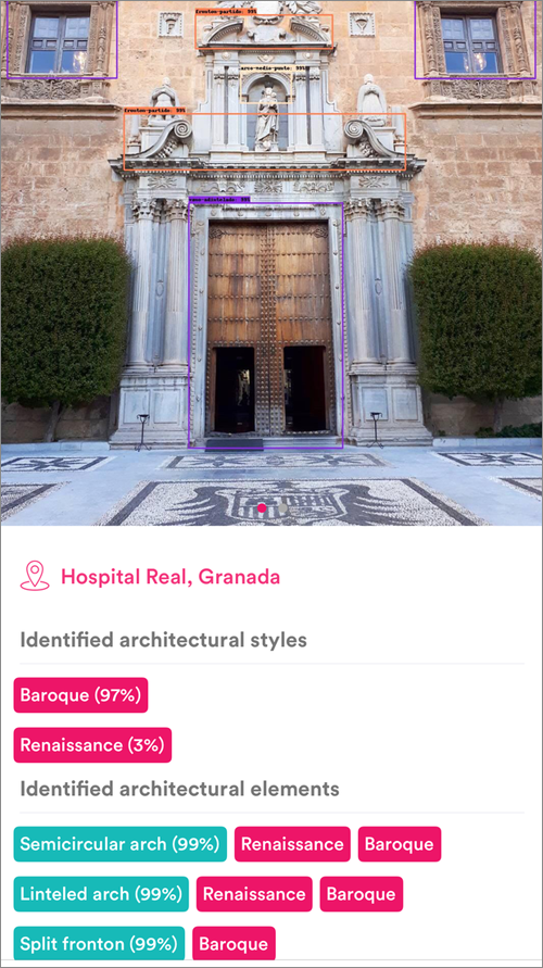 monumai nuevo sistema basado inteligencia artificial capaz reconocer estilos arquitectonicos monumentos hospital real granada