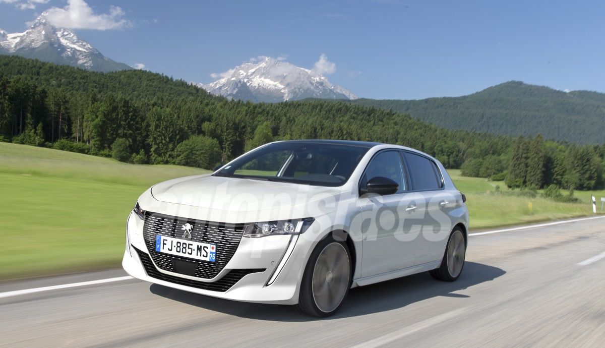 Peugeot 308 Hybrid 2021: todos los secretos del nuevo compacto. Ilustración: Schulte.