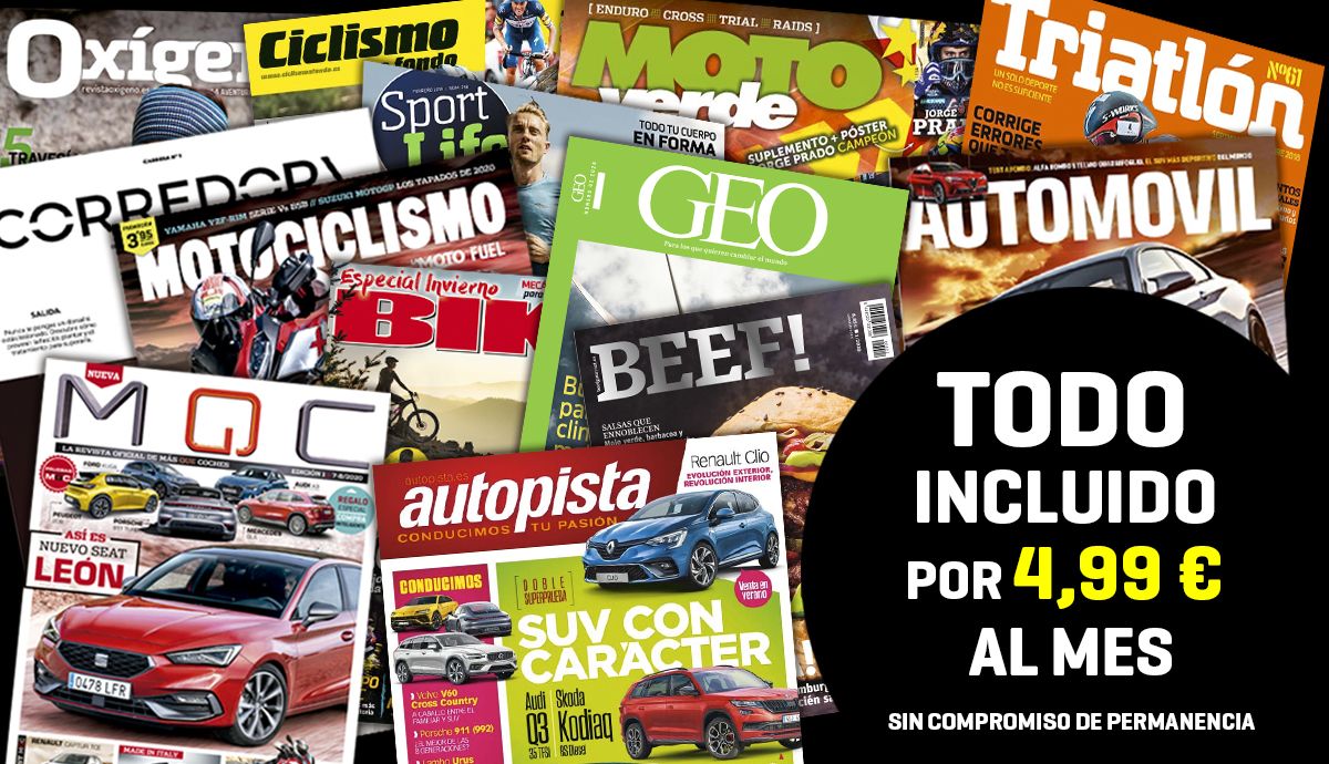 Todas las revistas de Motorpress Ibérica por solo 4,99 euros