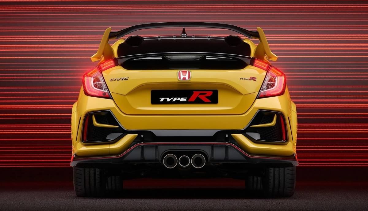 En la imagen, el Honda Civic Type R Limited Edition 2021