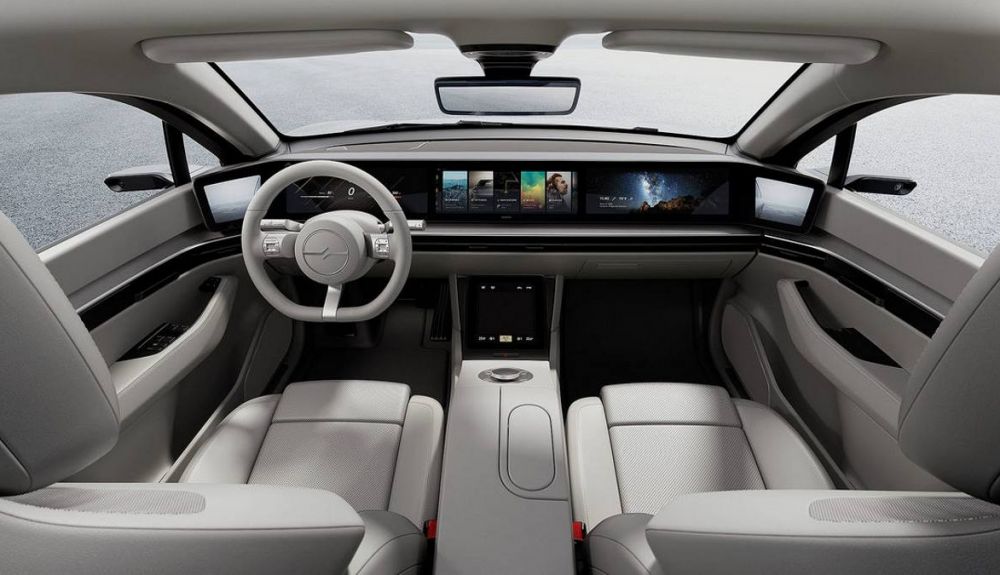 Interior del Sony Vision S