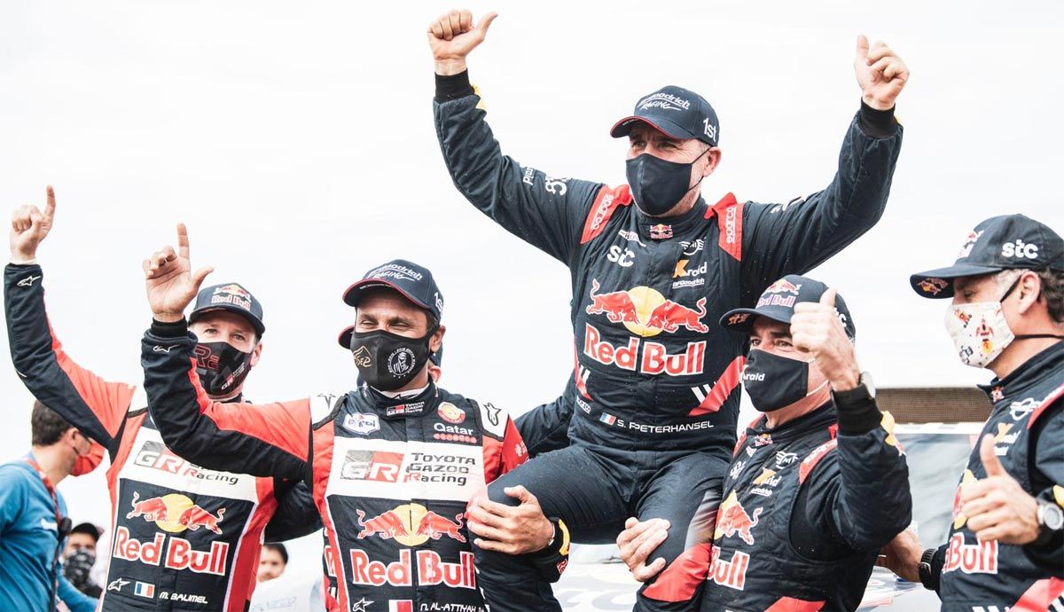 Stéphane Peterhansel, ganador del Rally Dakar 2021. Foto: Dakar.