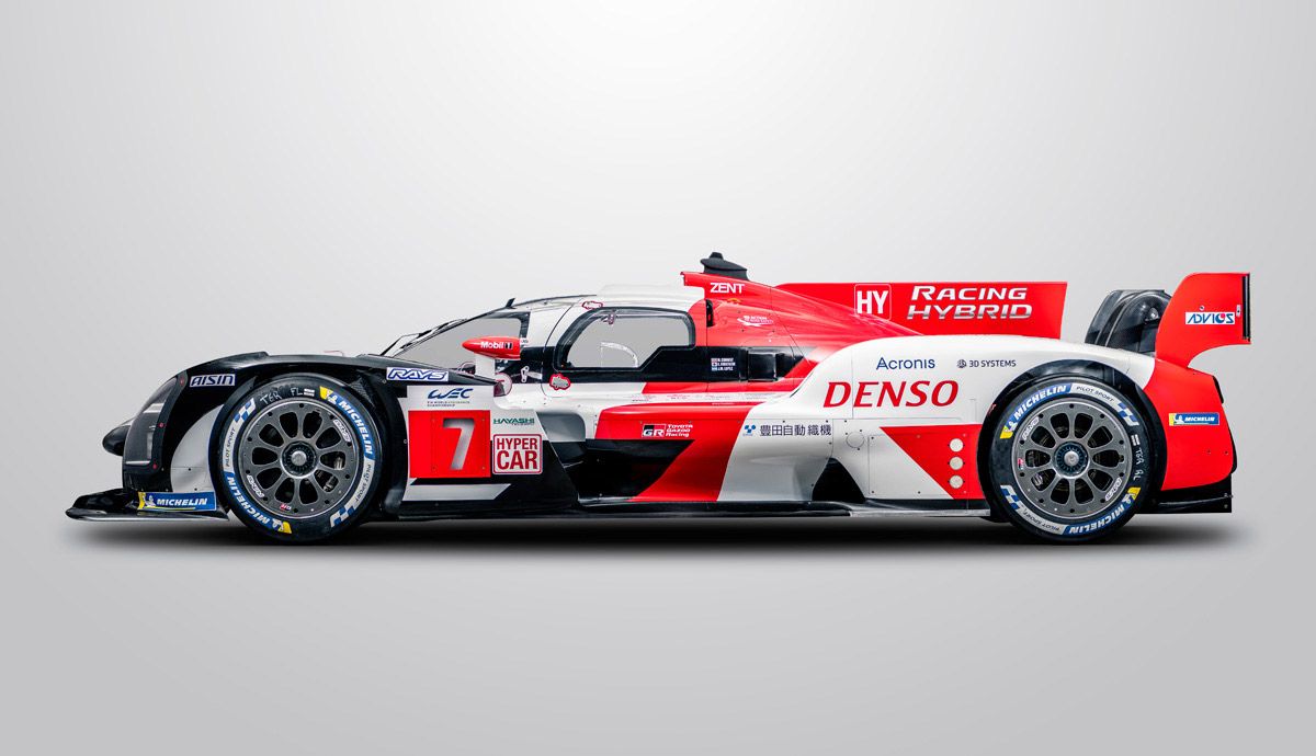 Toyota GR010 HYBRID Hypercar.