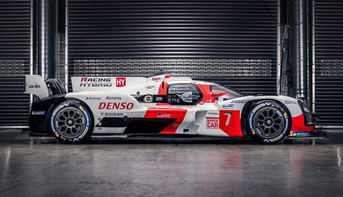 Toyota GR010 HYBRID Hypercar.