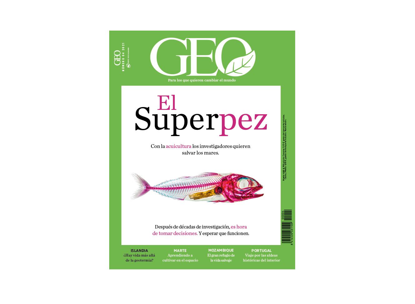 El nuevo número de GEO ya está en los kiosco.