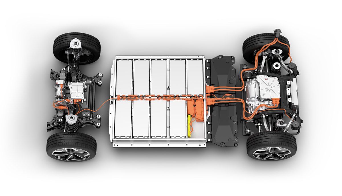 El nuevo VW ID.Beetle podría tomar la plataforma del ID.3 (en la foto)