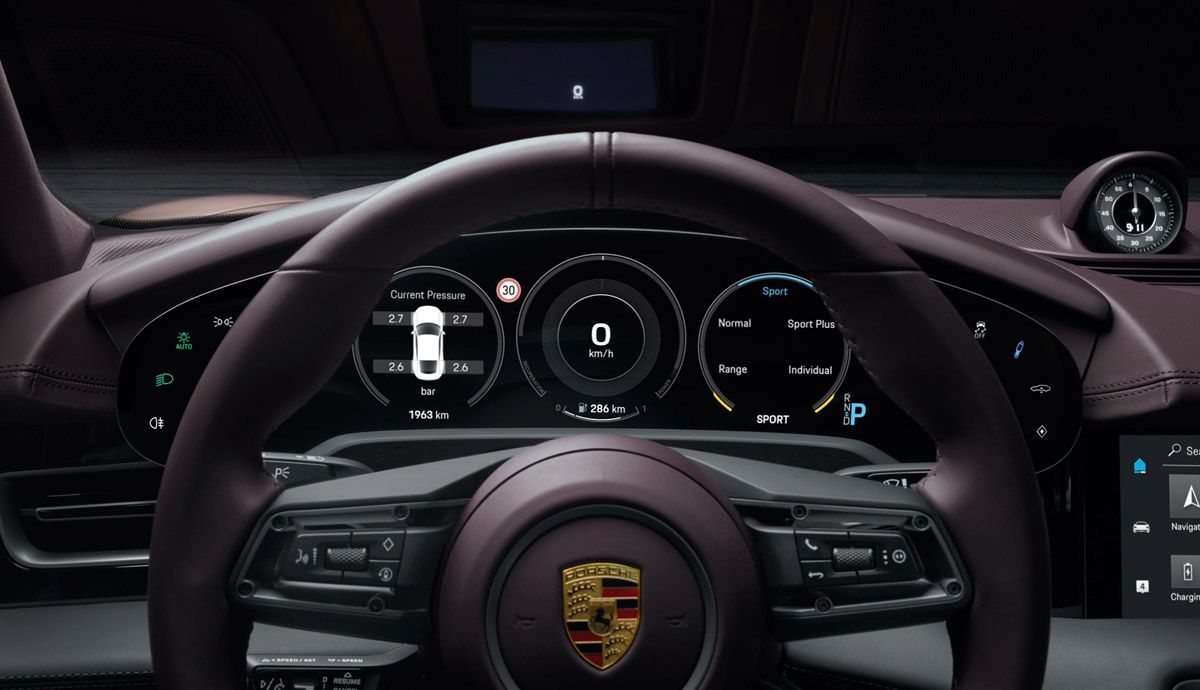 Nuevo Porsche Taycan de acceso a la gama.