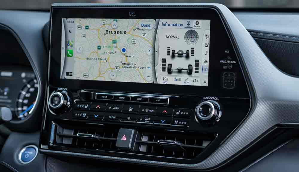 Toyota Highlander Electric Hybrid 2021   Interior (3)