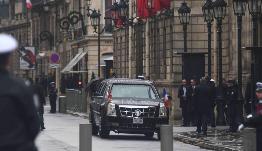 Donald Trump y La Bestia en visita oficial a Francia hace unos años Imagen Cordon Press Donald Trump y La Bestia en visita oficial a Francia hace unos años Imagen Cordon Press