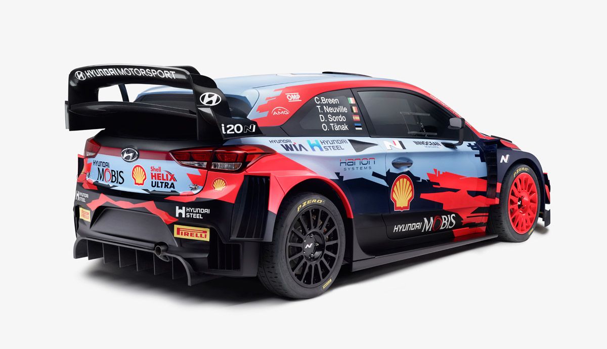Hyundai i20 Coupé WRC 2021.