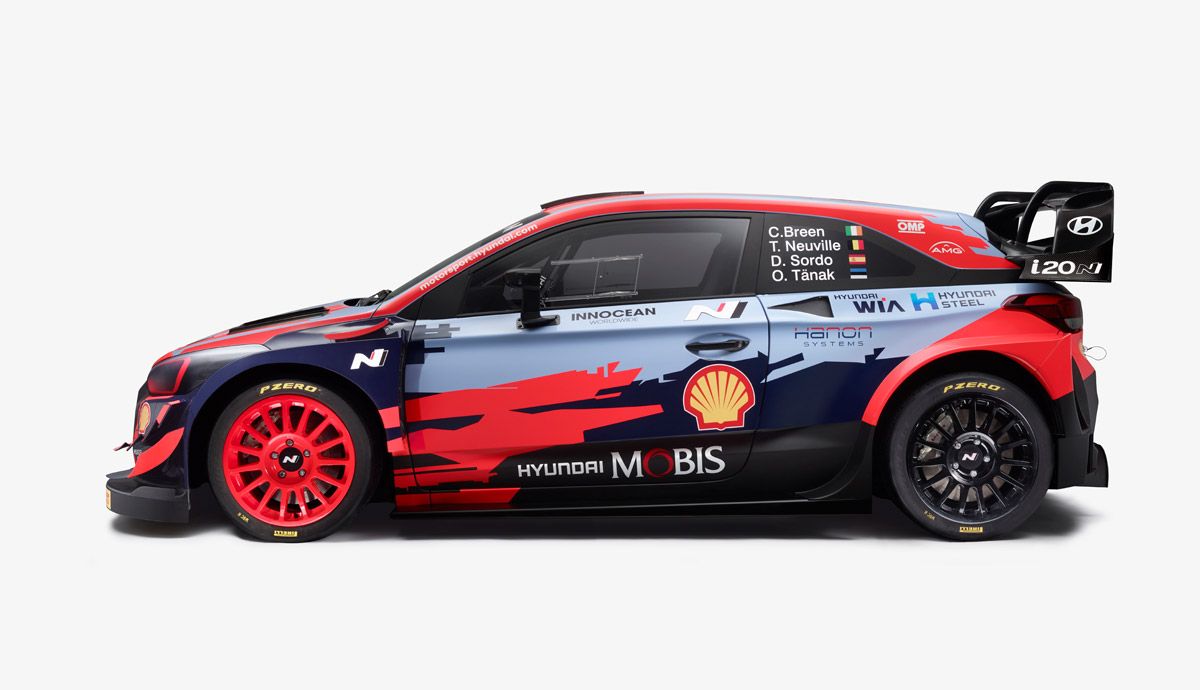 Hyundai i20 Coupé WRC 2021.