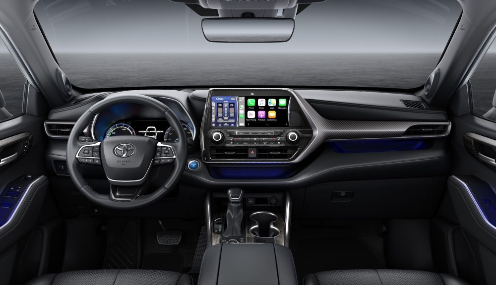 Toyota Highlander 2021: así es su interior Toyota Highlander 2021: así es su interior