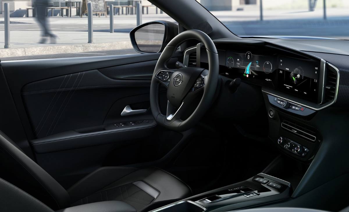 Interior del actual Opel Mokka e