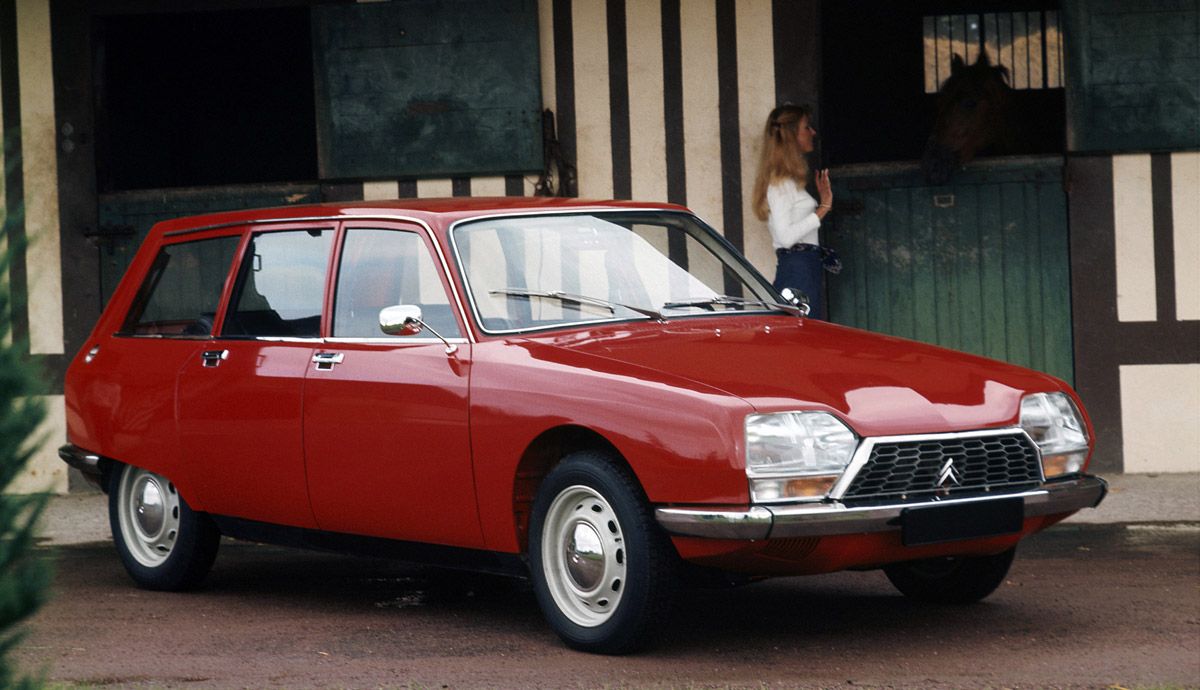 Clásicos familiares: Citroën GSA Break y Renault 12 TS.