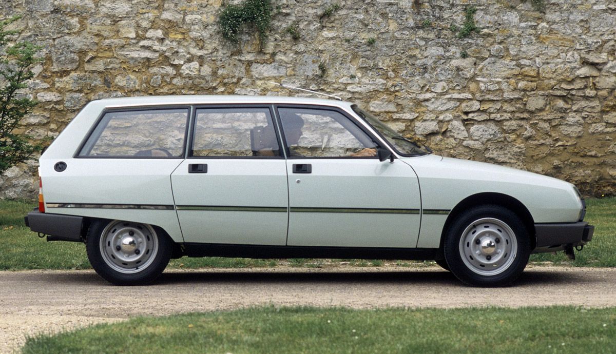 Clásicos familiares: Citroën GSA Break y Renault 12 TS.