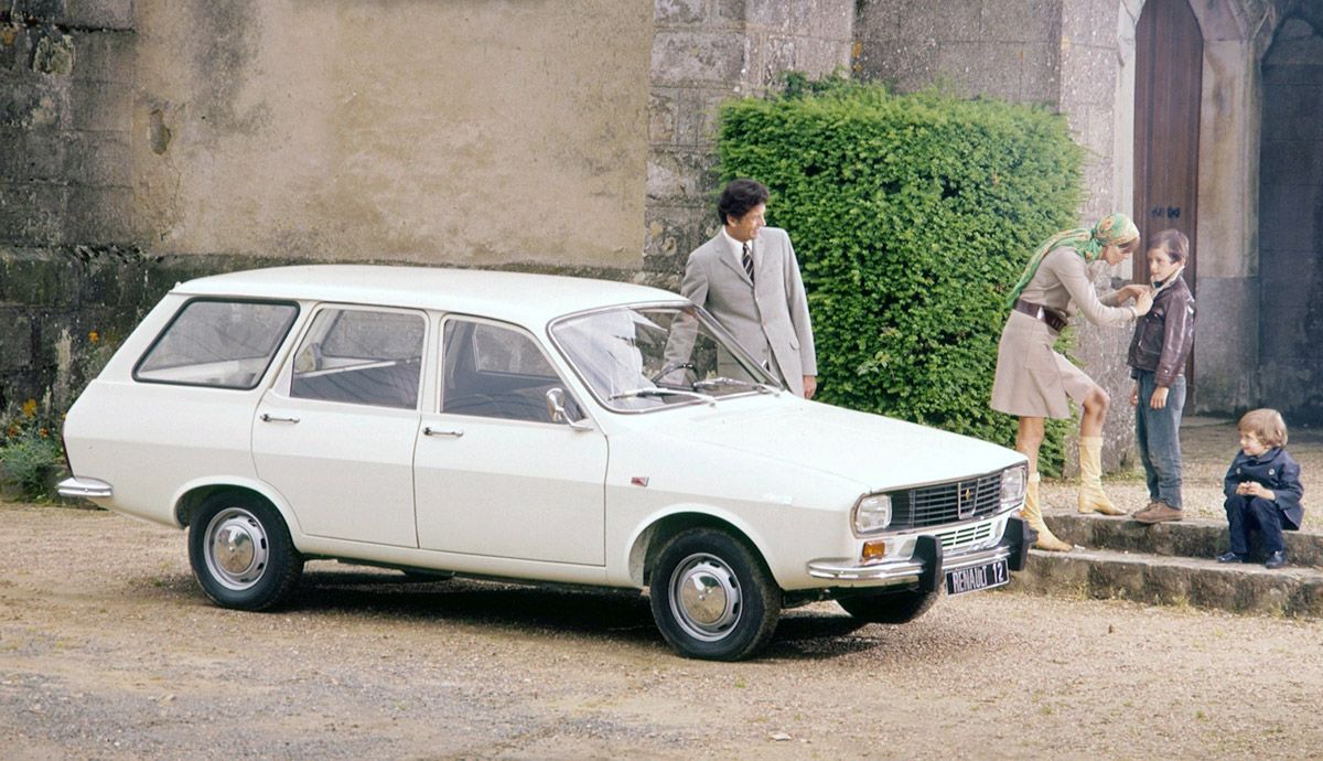 Clásicos familiares: Citroën GSA Break y Renault 12 TS.