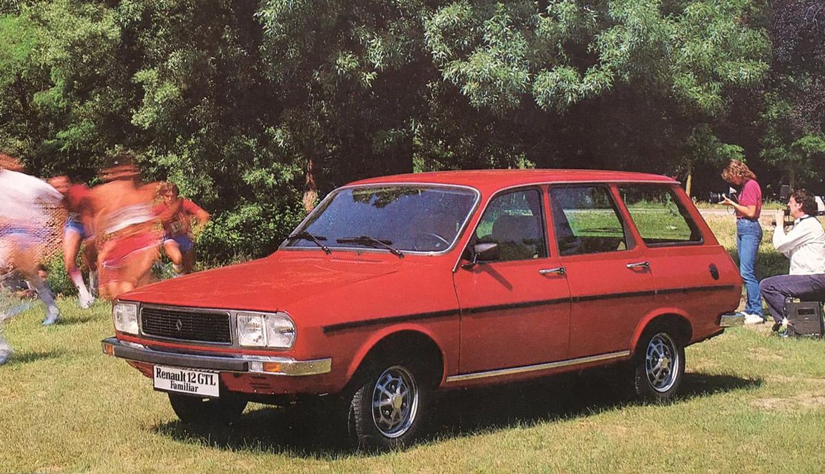 Clásicos familiares: Citroën GSA Break y Renault 12 TS.