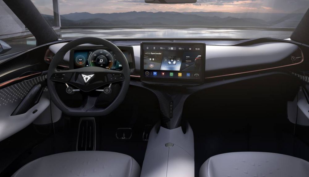 El interior del Tavascan Concept 2019 El interior del Tavascan Concept 2019