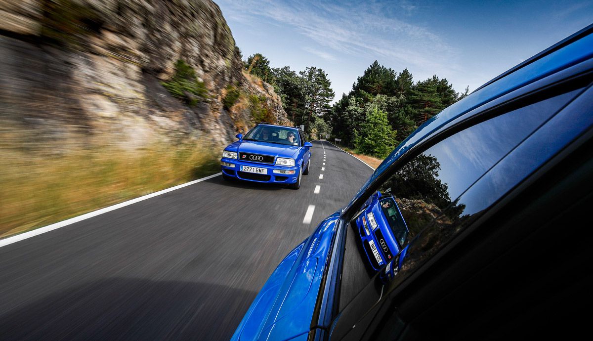 Audi RS 4 Avant y Audi RS2.