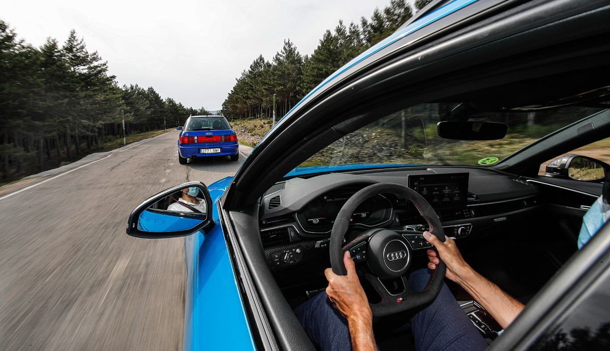 Audi RS 4 Avant y Audi RS2.