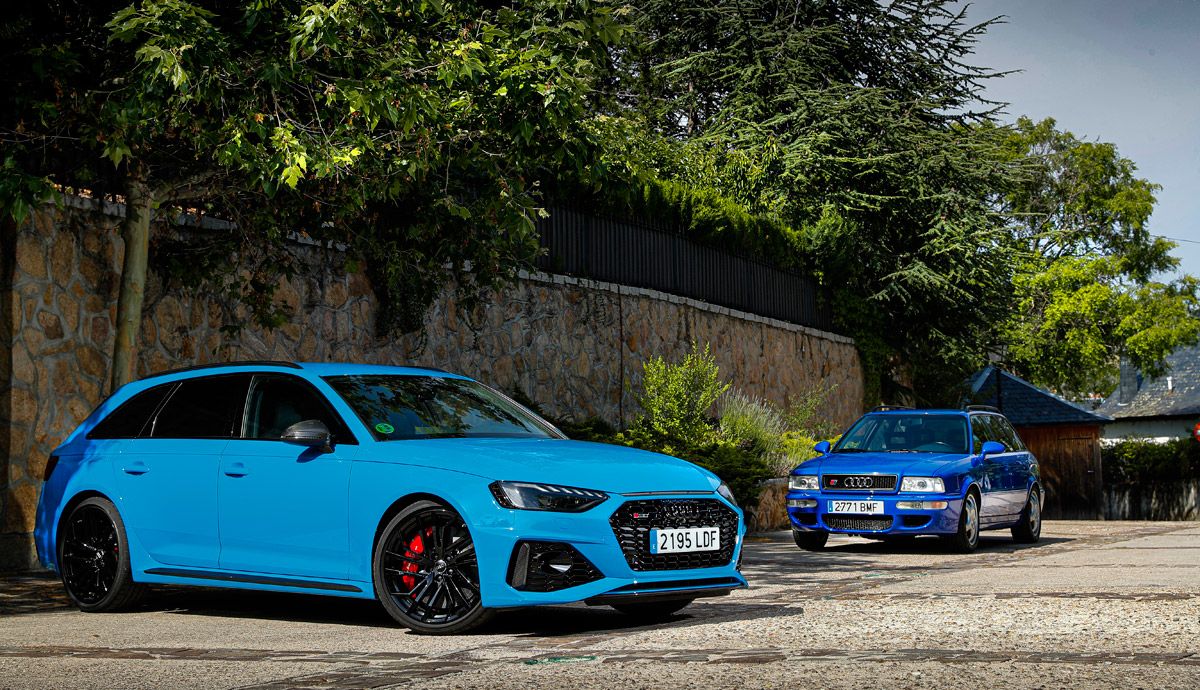 Audi RS 4 Avant y Audi RS2.