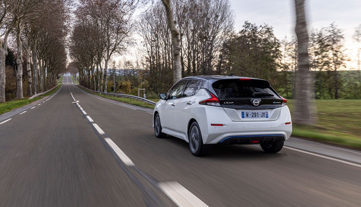 Así es el actual Nissan Leaf