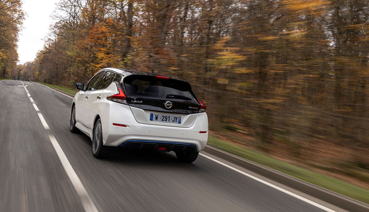 Así es el actual Nissan Leaf