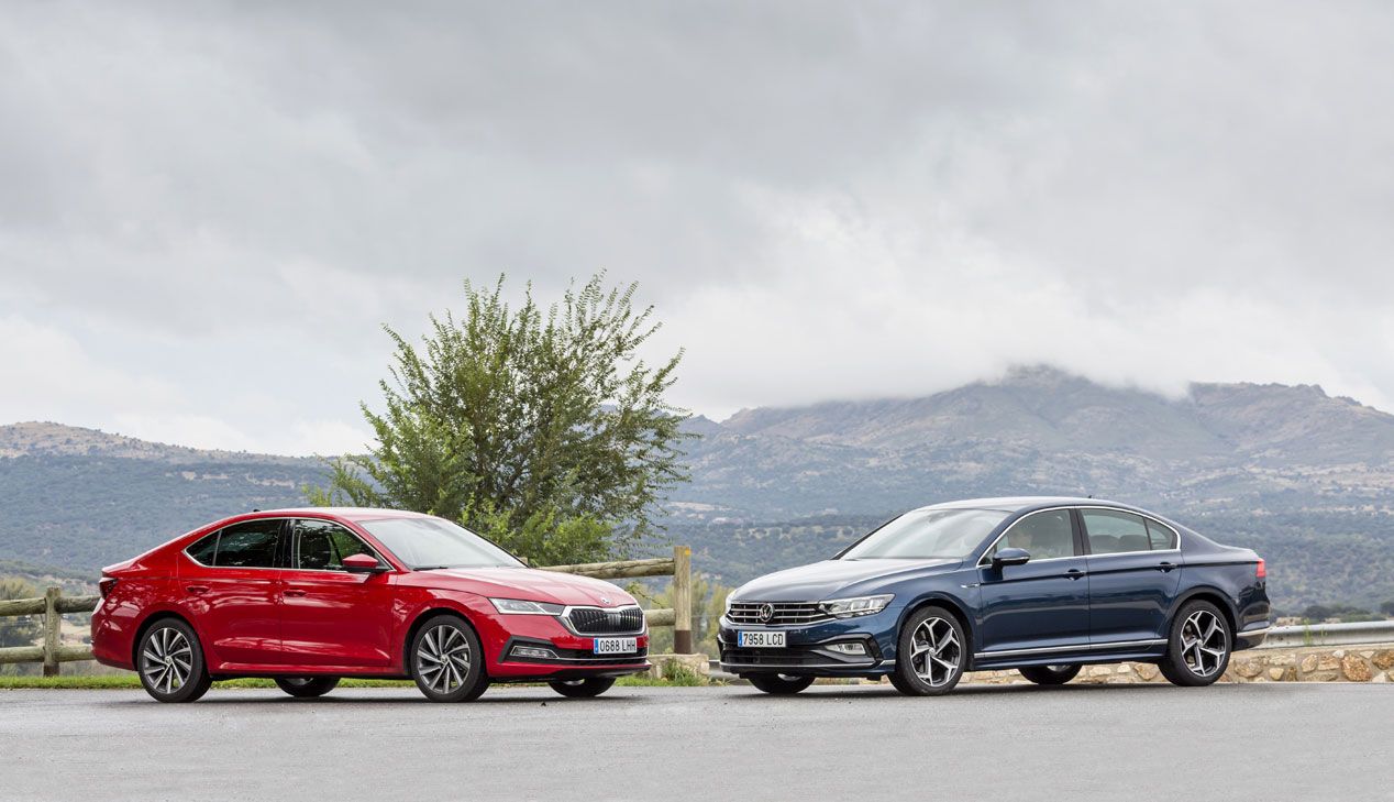 Skoda Octavia vs VW Passat