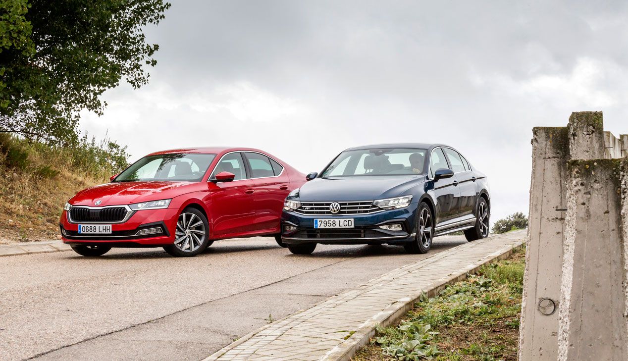 Skoda Octavia vs VW Passat