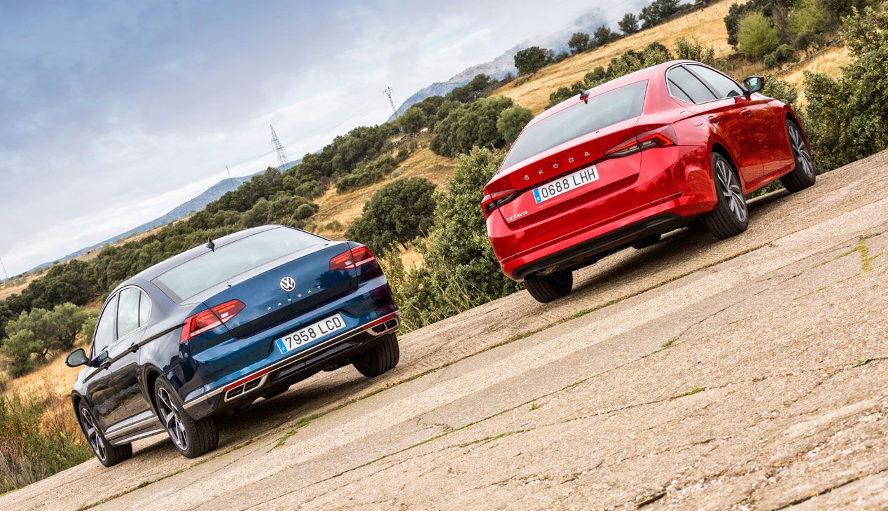 Skoda Octavia vs VW Passat