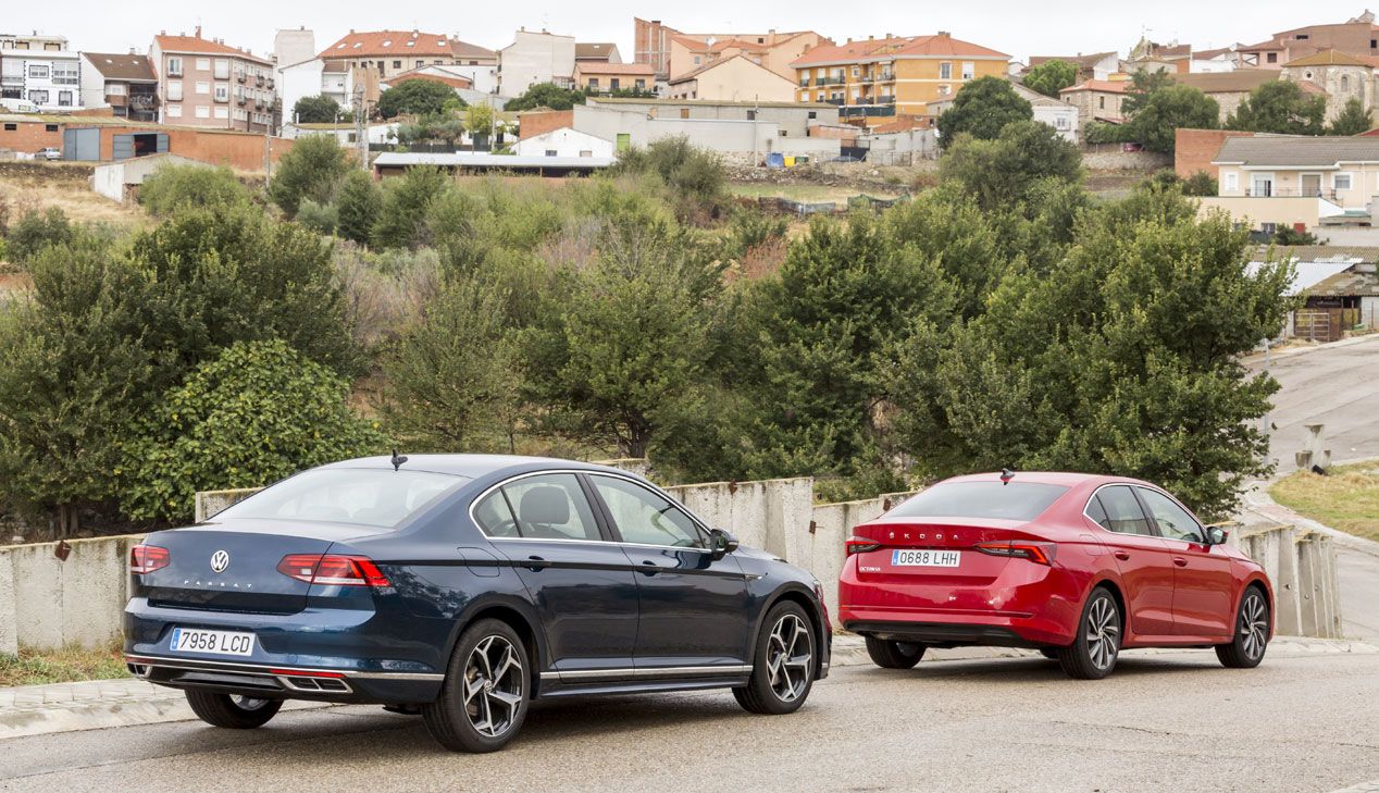 Skoda Octavia vs VW Passat