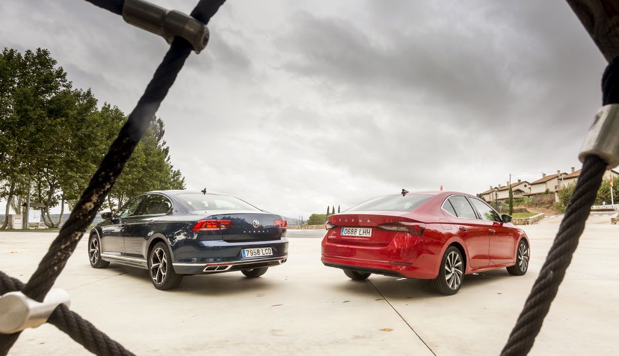 Skoda Octavia vs VW Passat