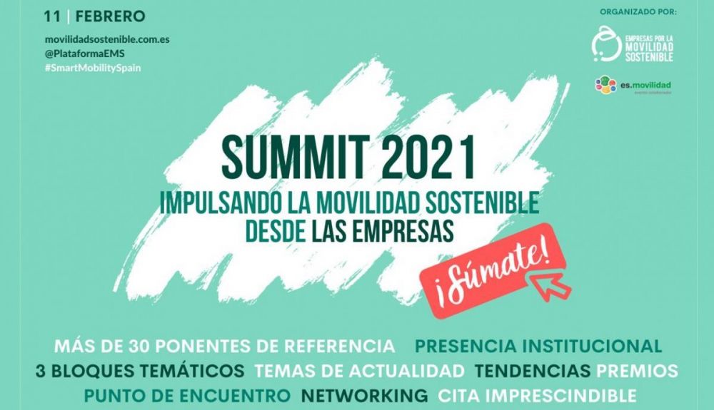 Summit 2021, la jornada que analiza la movilidad sostenible de las empresas