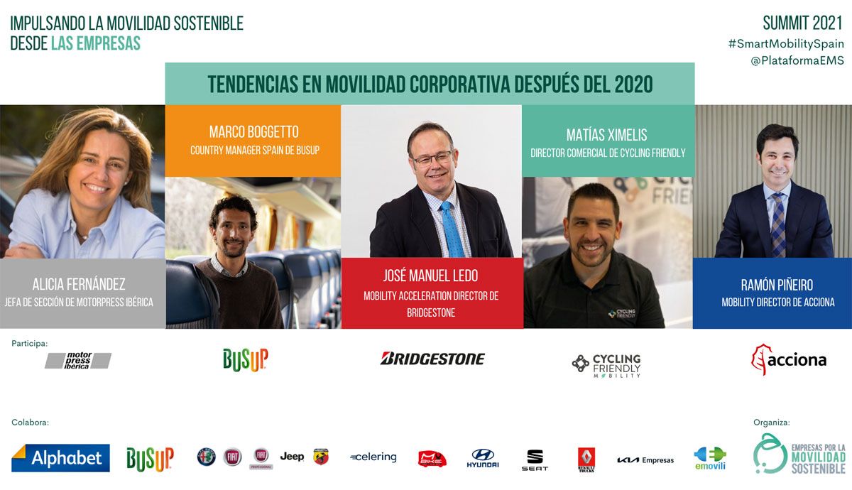Summit 2021: la movilidad sostenible, a debate con la colaboración de Autopista