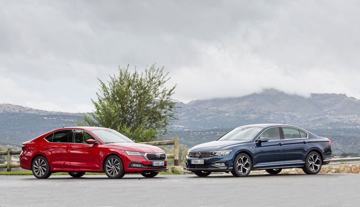 Comparativa: Skoda Octavia vs VW Passat, ¿qué berlina diésel es mejor?