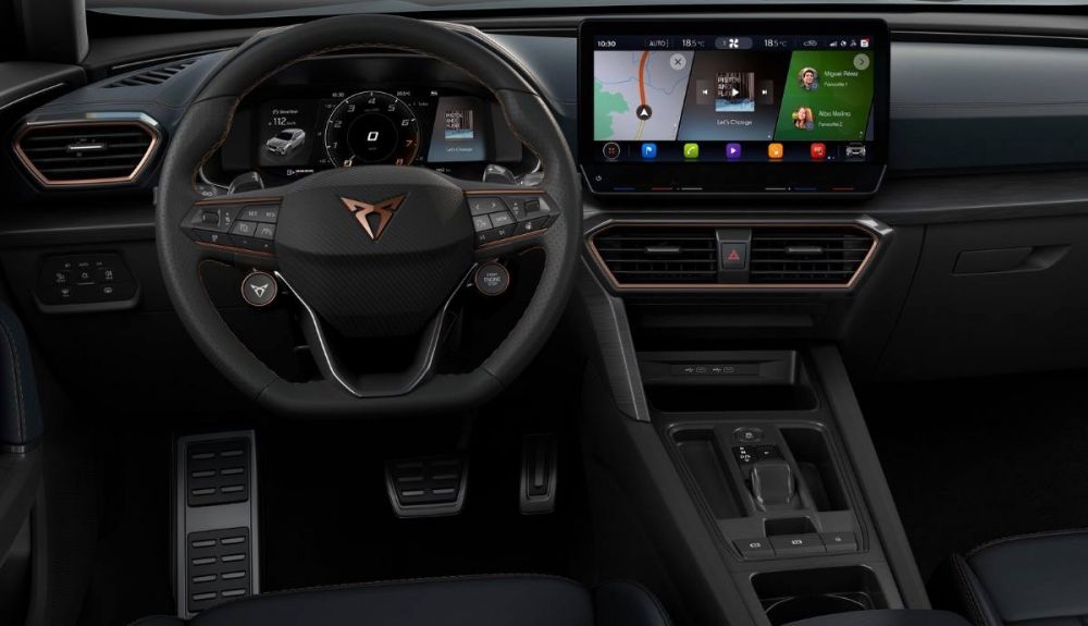 Interior del Cupra Formentor VZ