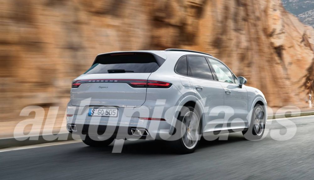 Así podría lucir la vista posterior del Porsche Cayenne 2022