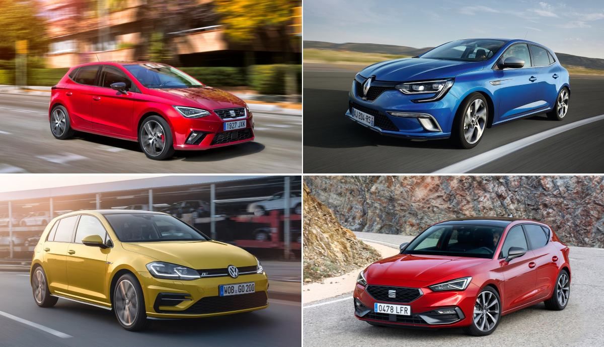 Los 10 coches de segunda mano y ocasión más vendidos hoy